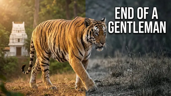The End of an Era: Pujari's Final Battle in Bandhavgarh 220 KG Gentleman Tiger Pujari